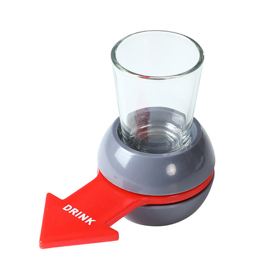 Spin the Shot Drinking Game, a fun and exciting party game. Fill the shot glass, spin the arrow, and the chosen person takes the shot. Perfect for gatherings and celebrations.