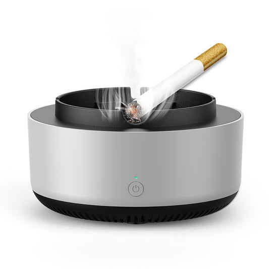 A Self-Extinguishing Smart Ashtray, designed to combat smoke and odors for a fresher smoking experience.